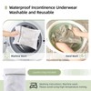 Adult Diaper Cover Noiseless Leakproof Underwear Cover Durable, Lightweight Waterproof