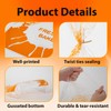 Lesibag Plastic Bread Bags with Ties, Clear Loaf Bags for