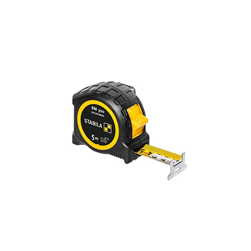 STABILA Pocket Tape Measure BM 300 5m (16') Double Sided