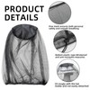 2 Pcs Midge Head Net, Nylon Mosquito Head Protecting Net,