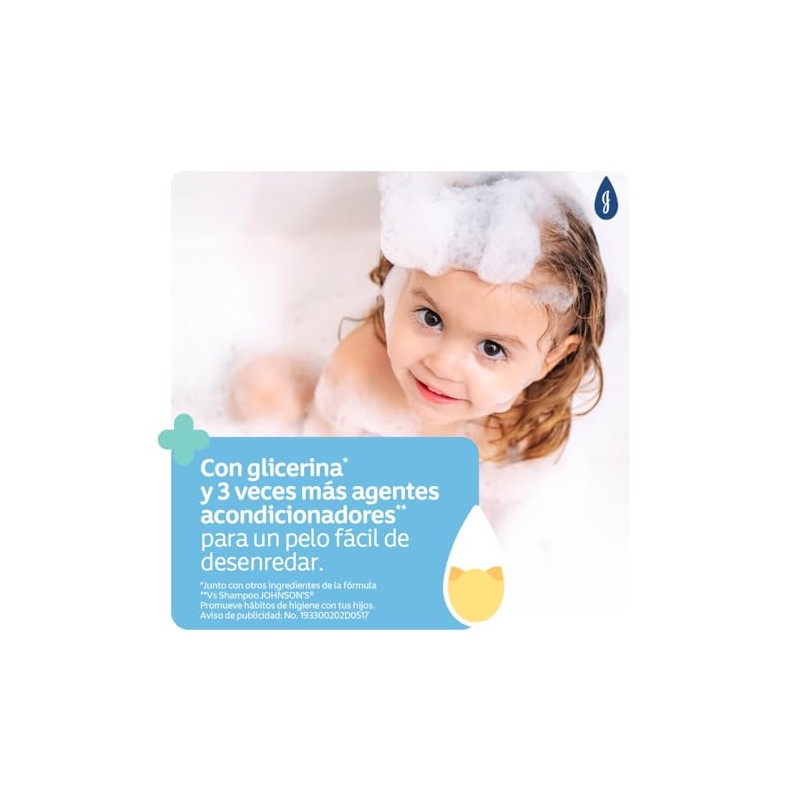 Johnson's Shampoo Hidratación Intensa 400 ml