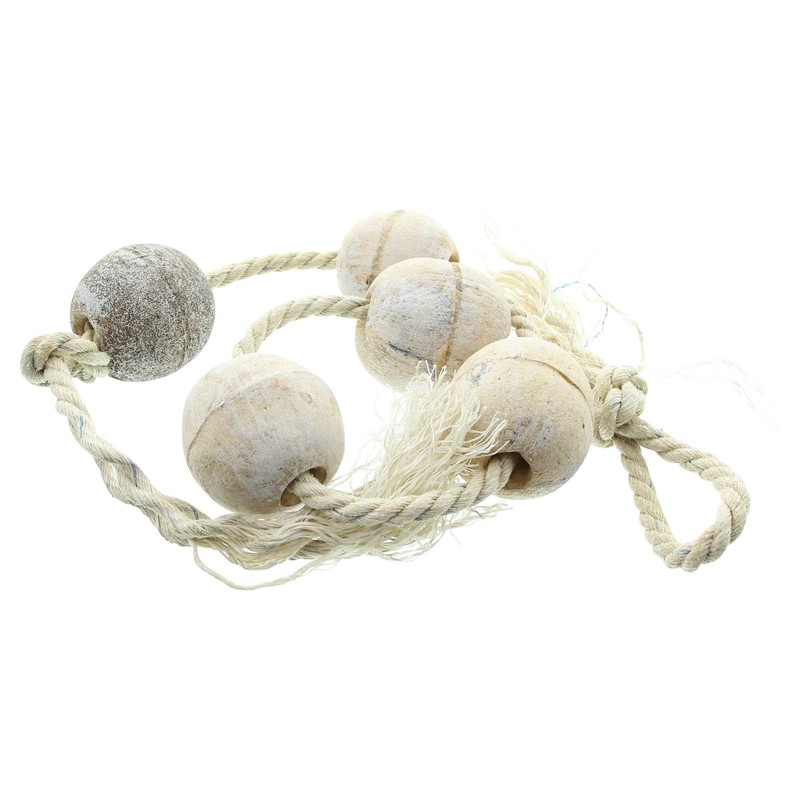 Garland Buoys, MDF, Jute Cord, Dimensions: Length 150 cm
