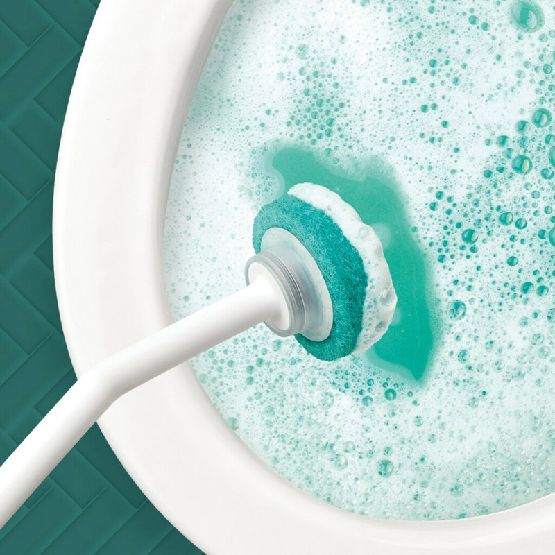 Scotch-Brite Power Scour Toilet Cleaning System, Toilet Bowl Cleaner with