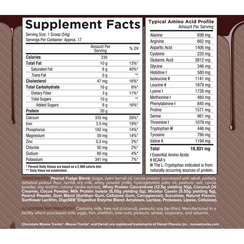 Core Nutritionals Pudd'n, Decadent Protein Pudding Mix, Full Disclosure Casein