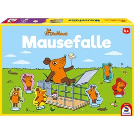 Schmidt Spiele 40505 Maus, Mausefalle, Kinderspiel, bunt
