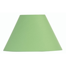 Oaks Lighting S501/8 GR Cotton Coolie Shade, 8-inch, Green