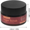 Exfoliante Labial de Azúcar Morena 20g para Labios Secos y