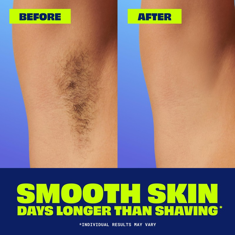 Nair Hair Remover Sensitive Formula Glide On Depilatory Cream 3.3