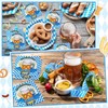 Feifeiya 60 Pcs Oktoberfest Theme Party Cocktail Paper Napkins 6.5