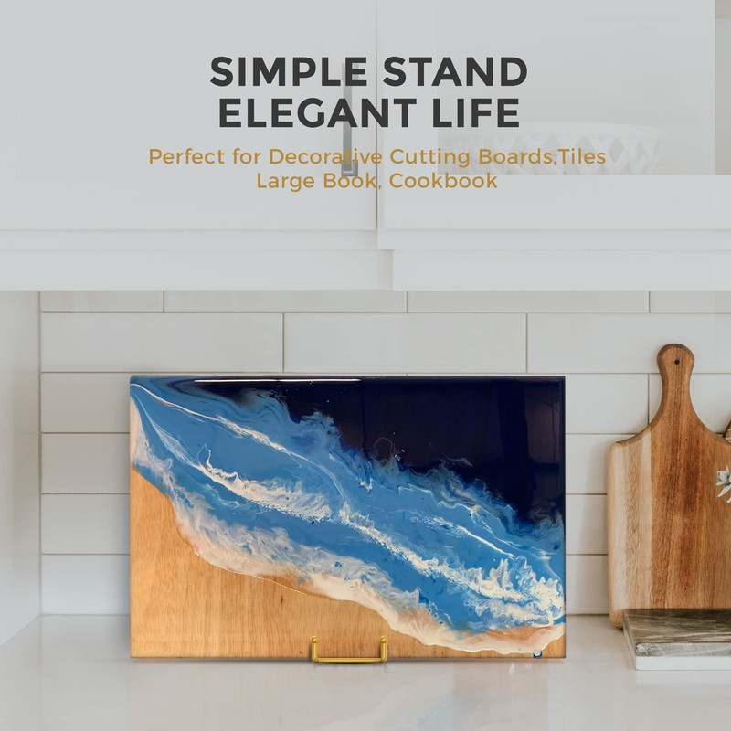 TR-LIFE 10 Inch Large Plate Stands/Holder for Display - Metal