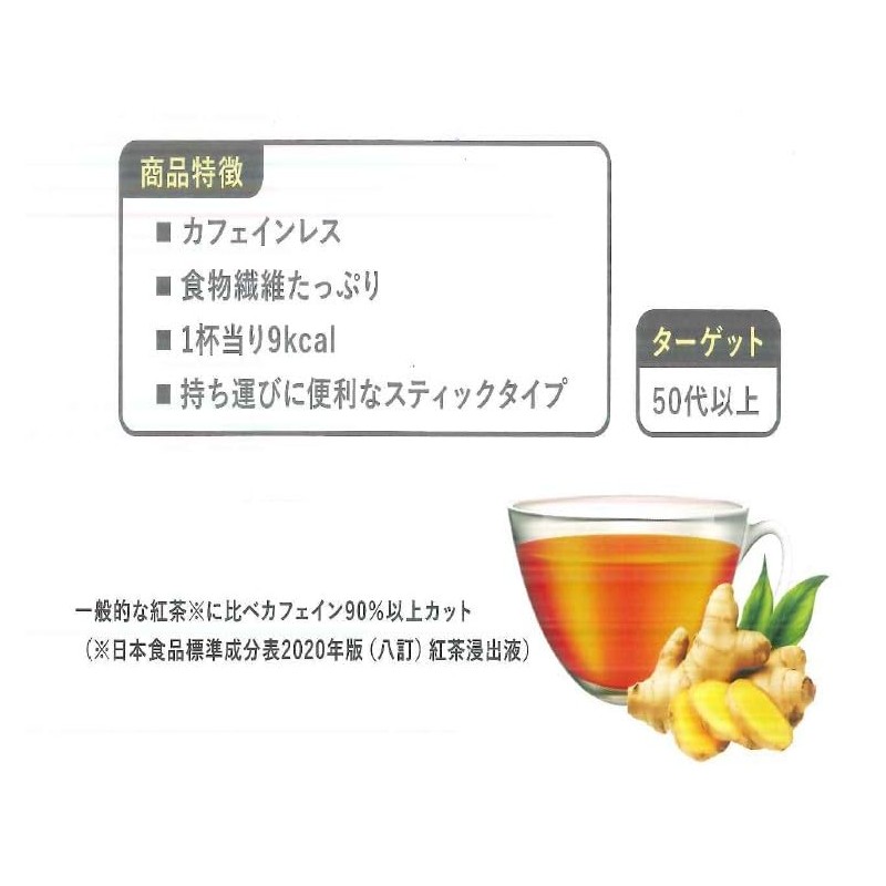 Meito Sangyo Ginger Tea 7 P x 4 Packs