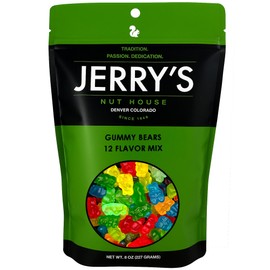 Gummy Bears Candy - 12 Flavor Mix - Jerry’s Nut House: Premium Nuts, Dried Fruit, and Assorted Snacks - 8oz