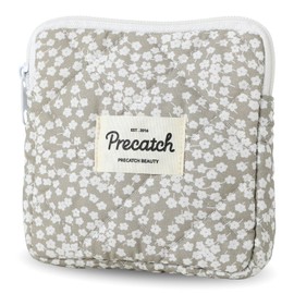 miucatch Storage Pouch, Small Items, Makeup Pouch, Cosmetics Bag, Small, Petite, Square, Compact, Gift, gray