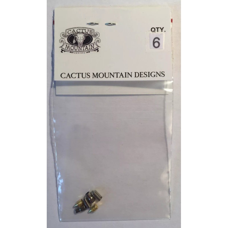 Cactus Mountain Belt Tip Replacement Screws 6 pack Different Lengths