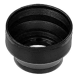 Fotodiox 3-Section Rubber Lens Hood, 52mm