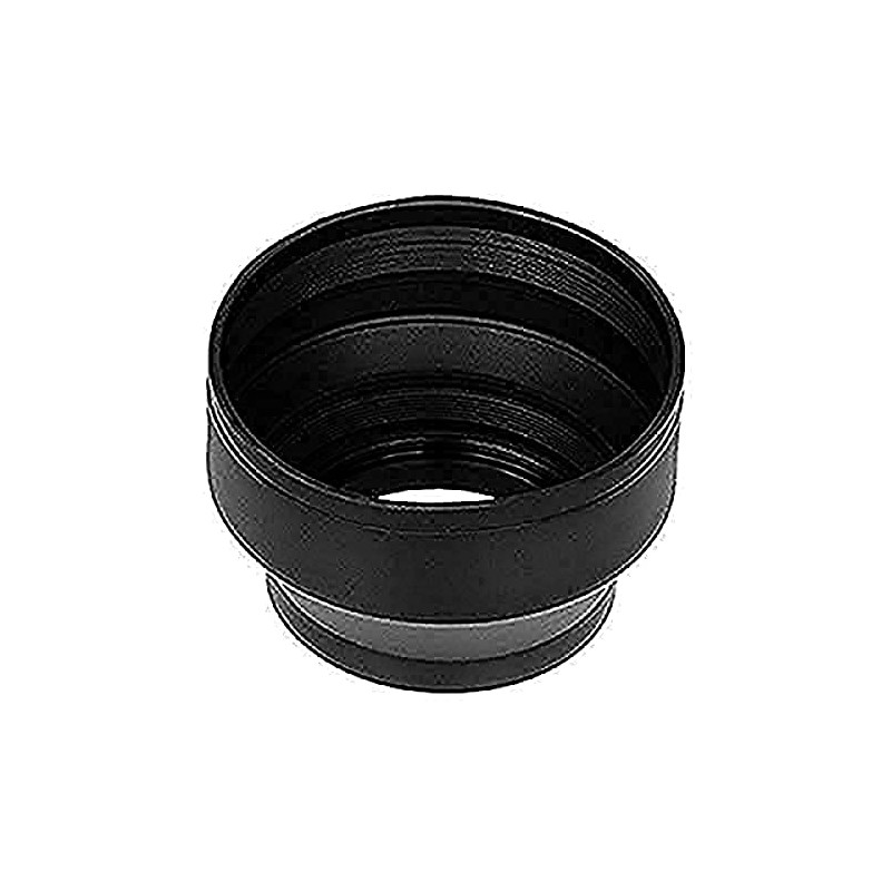 Fotodiox 3-Section Rubber Lens Hood, 52mm