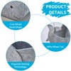 Aynaxcol Storage Basket Felt Storage Bin Whale Shaped Collapsible &