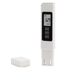 2025 New 4 in 1 TDS Meter Digital Water Tester- TDS EC & Temperature(°C,°F) Meter,Accurate & Reliable Digital Water Testing Kits for Drinking Water,Swimming Pool,Hydroponics, Aquarium, RO/DI System