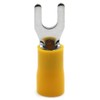 Baomain Insulated Fork Spade Wire Connector Electrical Crimp Terminal SV5.5-4