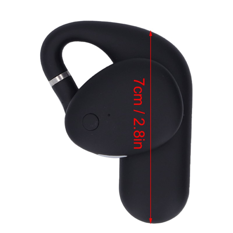 Heated Earmuffs Intelligent 3S Heating Adjustable Lightweight Black Winter Ear