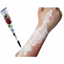 Temporary Tattoo India Henna Tattoo Paste Brown Tatouage Temporary Paste Cone Body Art Painting With Free Henna Stencil Set (3PCS)