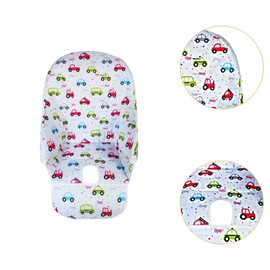 MagiDeal Baby Dining Chair Cover Chair Protector Portable Oxford Cloth Dining Chair Mat Booster Cushion Cover for Toddlers Girls Boys, Car