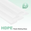 sourcing map 5 Pcs White Plastic Welding Rods 9.5mm x