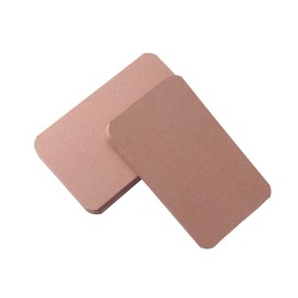 Sowaka 50 Pcs Mini Cards Kraft Paper Cardboard Small Cards MessageBlank Flash Business Cards for Festival Thank You Thanksgiving Index Notes DIY Craft Project Scrapbooking Vocabulary (Kraft)