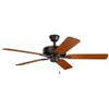 Kichler 330018SNB Basics Pro 52'' Ceiling Fan, Satin Natural Bronze