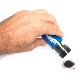 HAAIRAY! Pouring Hair Scattered Hair Covering Powder – 100% Real Hair – Hair Thickening for Thin or Thinning Hair or Hair Loss, Light Blonde