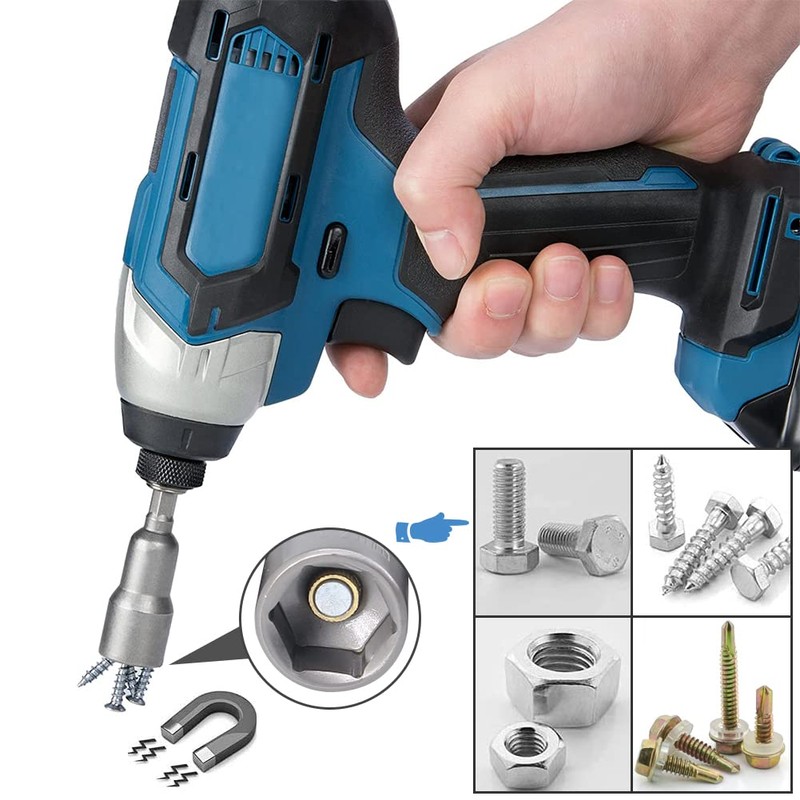 imatenn Magnetic Nut Setter Driver Drill Bit Set, 6-19mm Metric