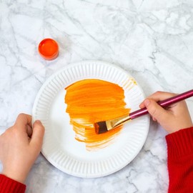 Karrma Ltd. Paper Plates 100 | 9 inch Disposable Paper Plates -23cm Strong Paper Plates Perfect for Any Occassion CAN BE Used for HOT and Cold Food