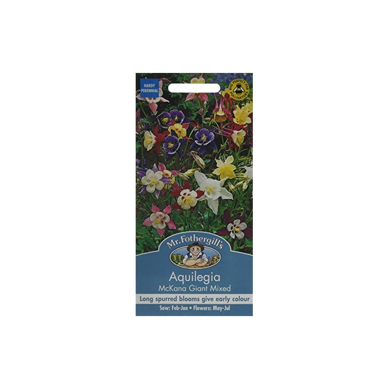 Mr Fothergill's 13701 Flower Seeds, AQUILEGIA McKana Giant Mixed