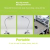 ANGGREK LED Lamp Clip On Desk Light 2.5X Times Magnifier