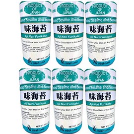 Mishima Aji Nori Furikake (Seasoned Mix), 1.09 Oz (Pack of 6 (1.9 oz x 6 Pack))