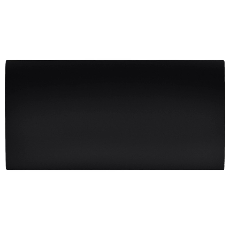 CRL NDC4MBL Matte Black No-Drill Fixed Panel Glass Clamp