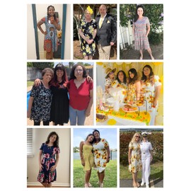 DouBCQ Women's Casual Short Sleeve Flowy Pleated Loose Dresses with Pockets (0-Black, L)