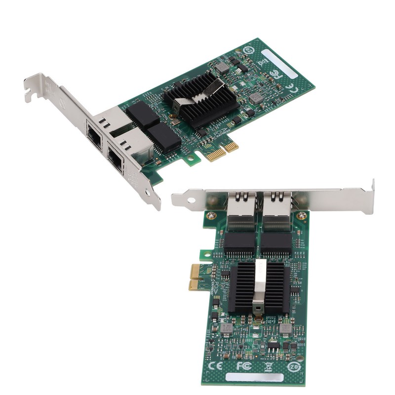 Network Card 82576GB Chip PCIE X1 Gigabit Dual Port Electric