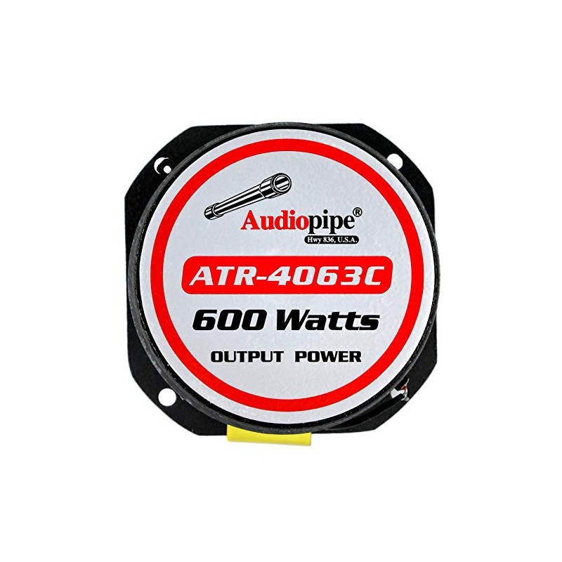 Audiopipe ATR4063C Chrome Atr Series 600 Watt Tweeter
