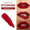 MAKI YIKA- Lápiz labial rojo para mujer, color duradero, sin
