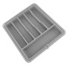 Expandable Utensil Organizer Convenient Storage Space Saving Cutlery Tray Holder