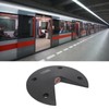 Survey Road Monitoring Prism Round Disc Building Monitoring Prism for