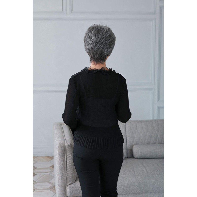 Priscilla A-111 All Wig, Mrs. Minimalist Short, Heat Resistant, TDGH,