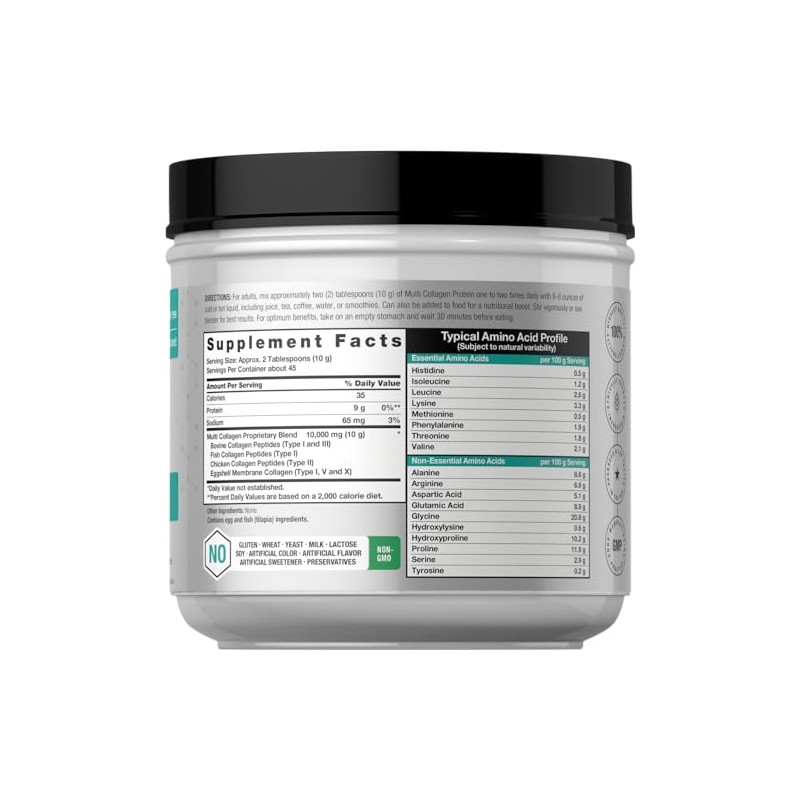 Horbäach Proteína Multicolágeno en Polvo