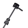 SANKINS 18" Cane Bolt Drop Rod Heavy Duty Hardware Black