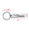 LParkin Nevertheless She Persited Keychain