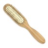 Heaven in Earth Wooden Hair Brush - Oblong