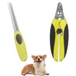 KOMUNJ Professional Claw Scissors for Cat Nail Clippers Pet with Safety Device Claw Care Easy & Safe for Home