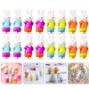 Operitacx 36 x Easter Bunny Erasers Easter Mini Erasers Rabbit