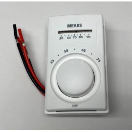 Mears M602W-WT DP T-stat w/thermometer